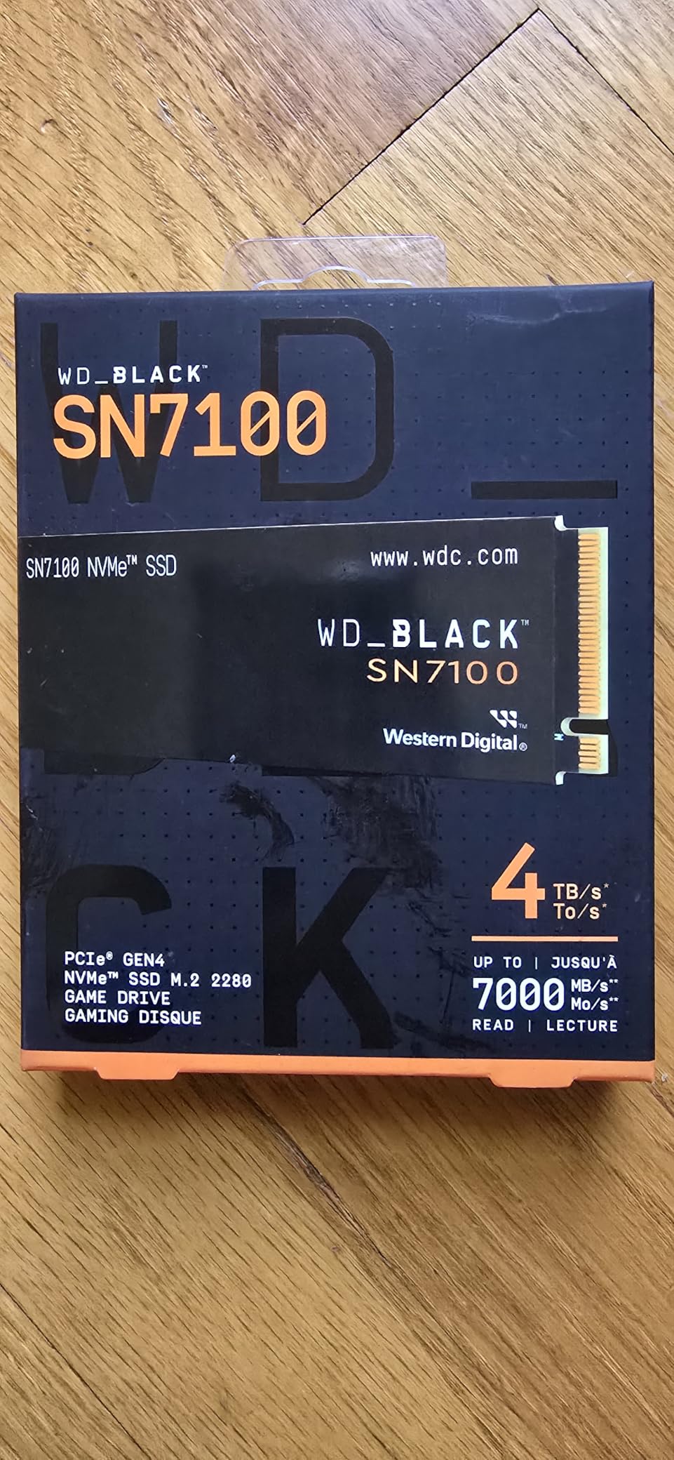 Sandisk WD_Black SN7100 500GB NVMe SSD - Gen4 PCIe, M.2 India | Ubuy